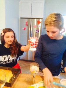 The love shaker ads the secret ingredient to mommies parfait